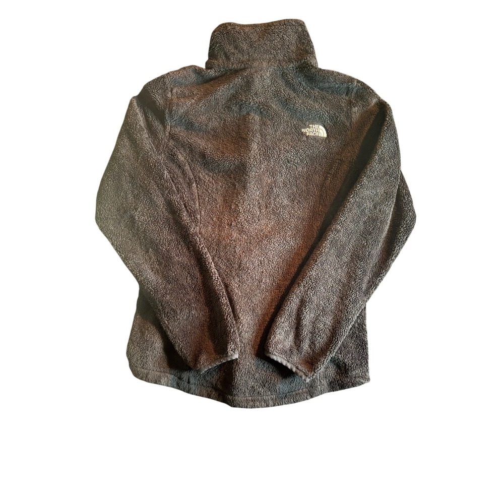 The North Face Osito Fleece Jacket Womens Small Black Full Zip Soft Warm - Picture 3 of 9